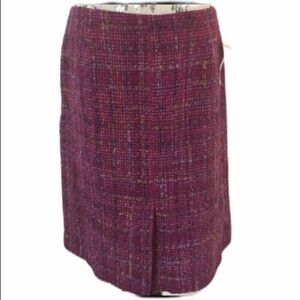 🆕 Madison Studio Tweed Purple Skirt 12